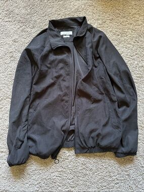 Urban Outfitters Black Lightweight Windbreaker Jacket